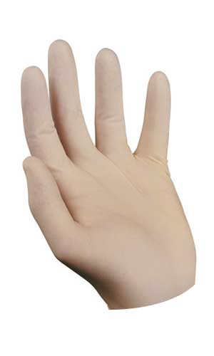GLOVE  CONFORM XT LATEX;5 ML DISP PWD FREE 100BX - Latex, Supported